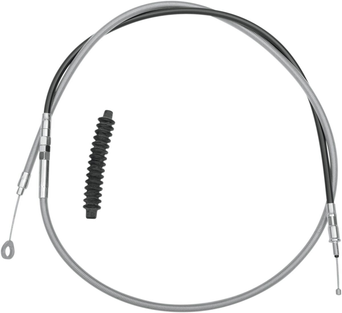 5322410HE - Drag Specialties Clutch Cable For Harley Davidson FLHR 1584 2008 185.5 cm (72-15/16") - Chrome