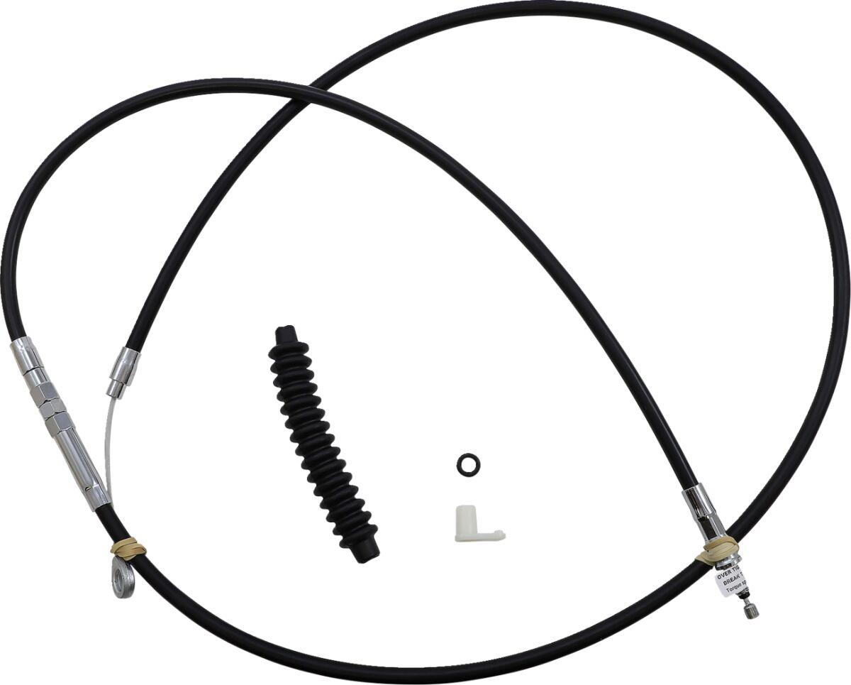 4322502HE - Drag Specialties Clutch Cable For Harley Davidson XL 1200 C 2011-2015 145.5 cm (57-1/4") - Black