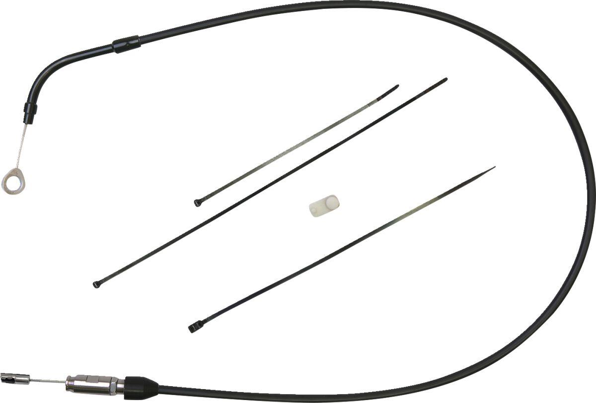6323506HE - Drag Specialties Quick Connect Clutch Cable For Harley Davidson FLH 1868 2021 - Black