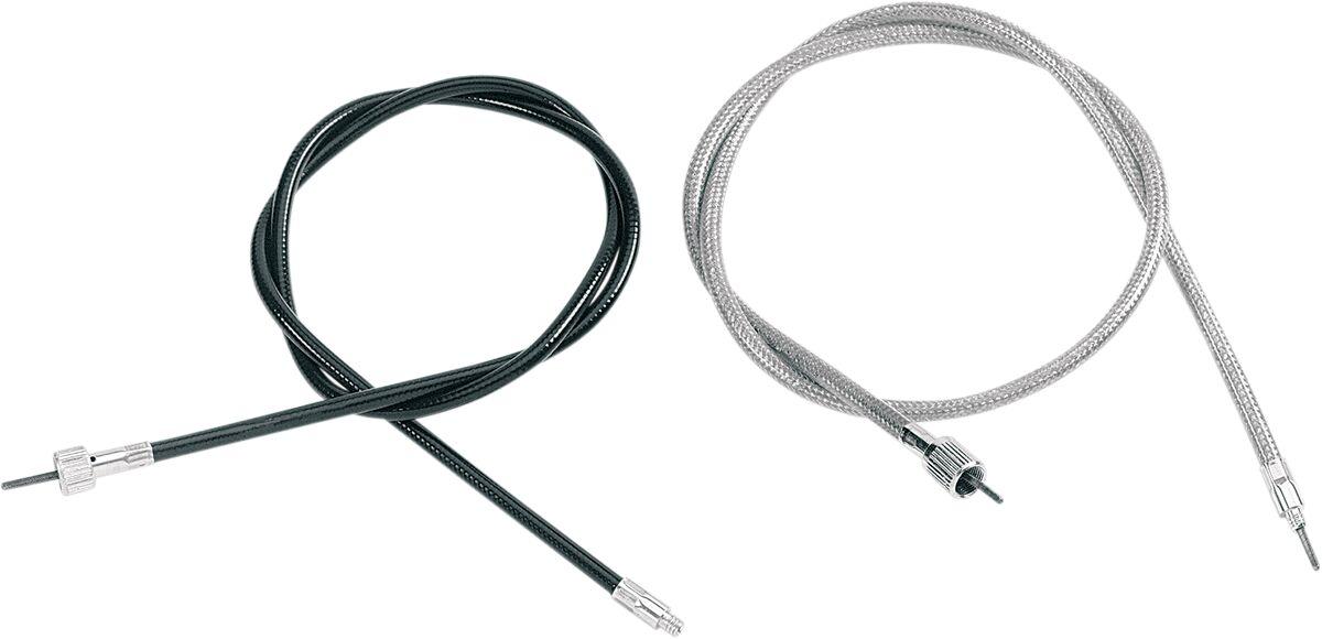 4390100B - Drag Specialties Front-Wheel Drive Speedometer Cable For Harley Davidson FLTR 1450 - Black