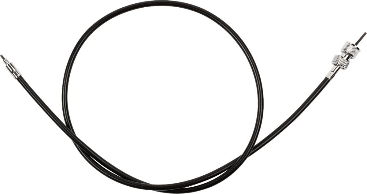 4390200B - Drag Specialties Front-Wheel Drive Speedometer Cable For Harley Davidson FXLR 1340 1987-1992 - Black