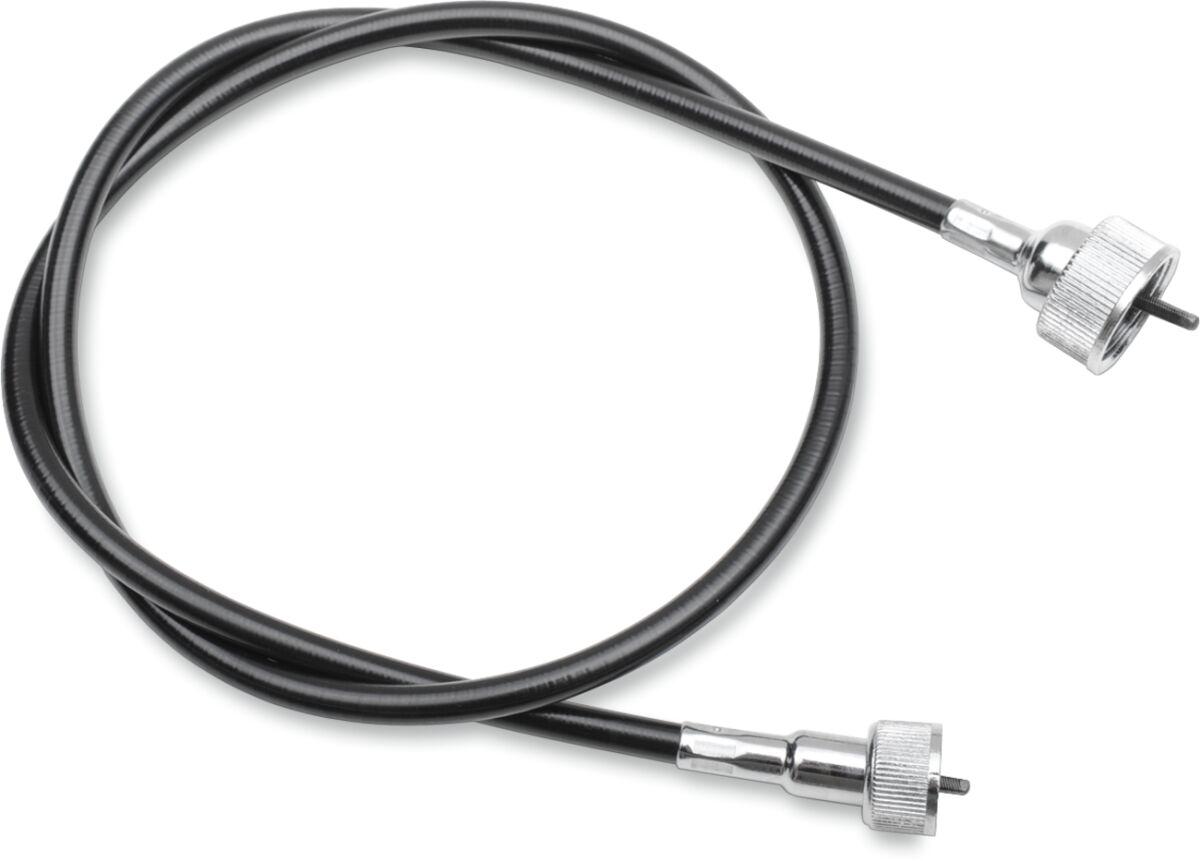 4390300B - Drag Specialties Transmission-Drive Speedometer Cable For Harley Davidson FL 1200 1962-1977 - Black
