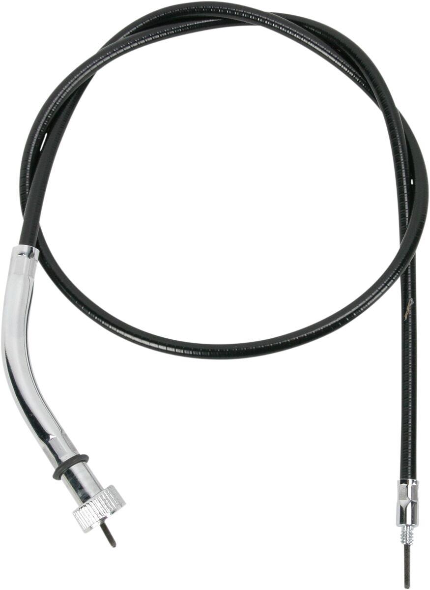 4391200B - Drag Specialties Front-Wheel Drive Speedometer Cable For Harley Davidson FLHTC1340 1996-1998 - Black
