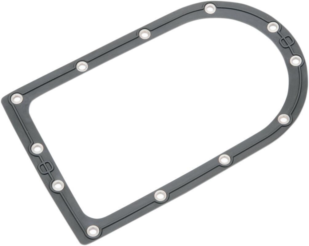 I01-0147 - Drag Specialties Fuel Pump Door Seal For Harley Davidson FXDC 1584 2007-2011 - Grey