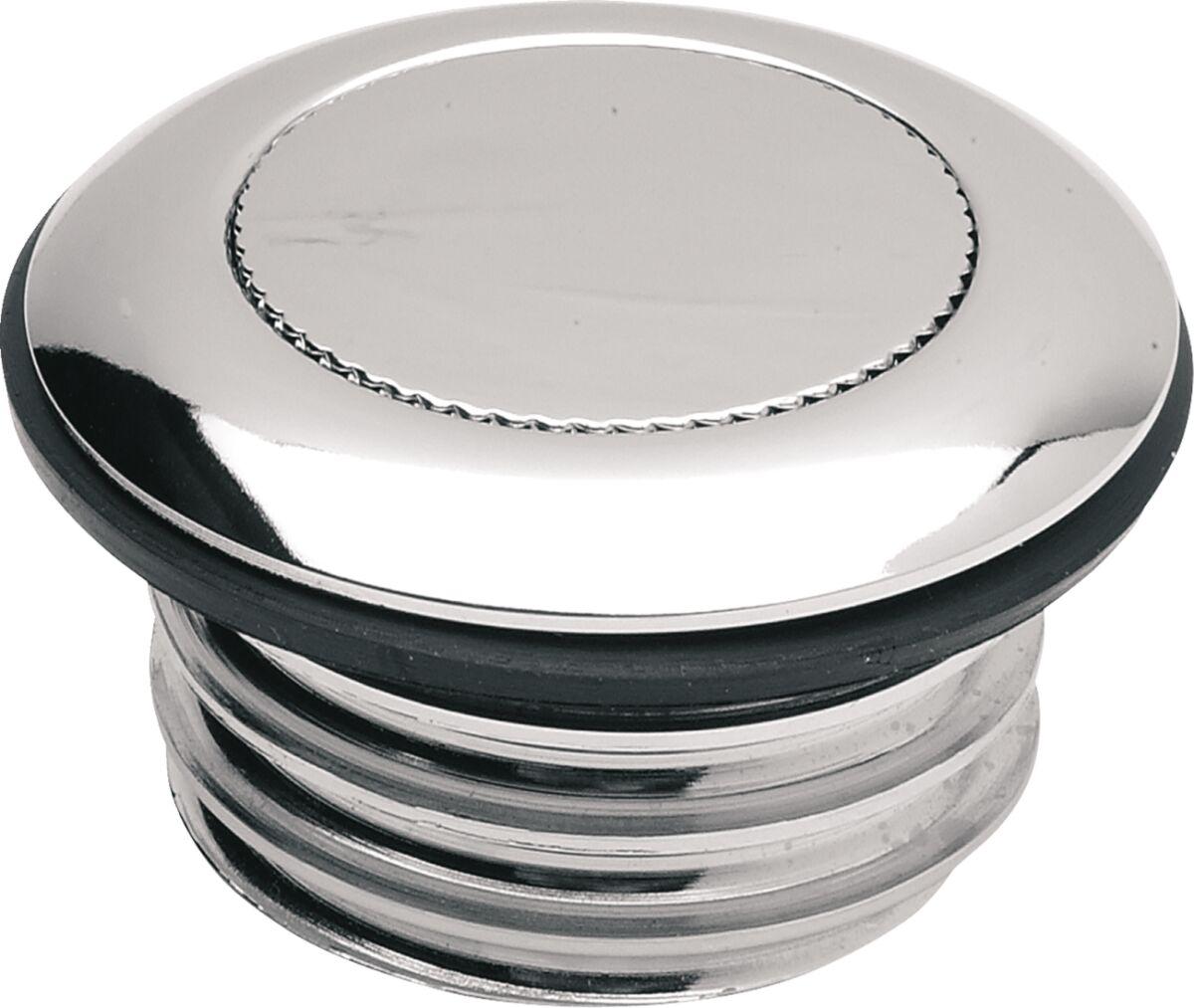 03-0328-B1 - Drag Specialties Pop-Up Fuel Cap For Harley Davidson FLH 1340 1982-1984 - Chrome