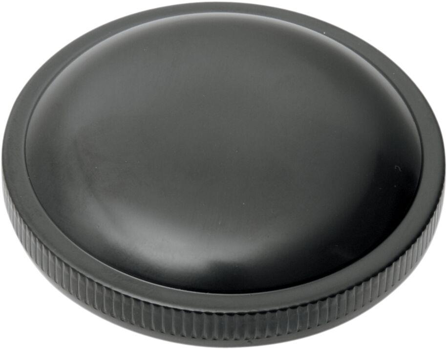 03-0026B - Drag Specialties Original-Style Fuel Cap For Harley Davidson FL 1200 1973-1977 - Black/Gloss