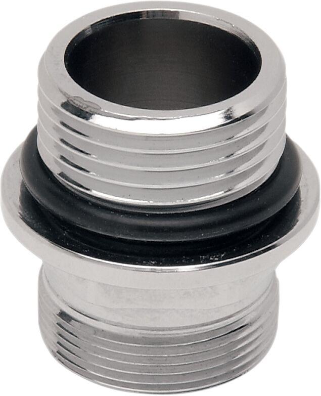 22-0043 - Drag Specialties Petcock Adapter For Harley Davidson FLHR 1450 2003 - Black/Chrome