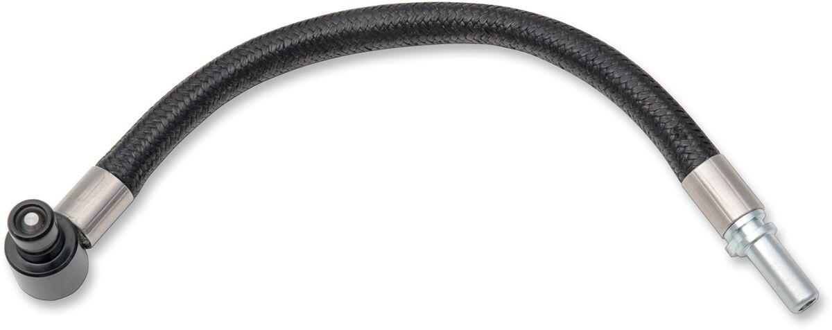 T02-0091 - Drag Specialties EFI Fuel Line For Harley Davidson XL 1200 C 2007-2020 - Black