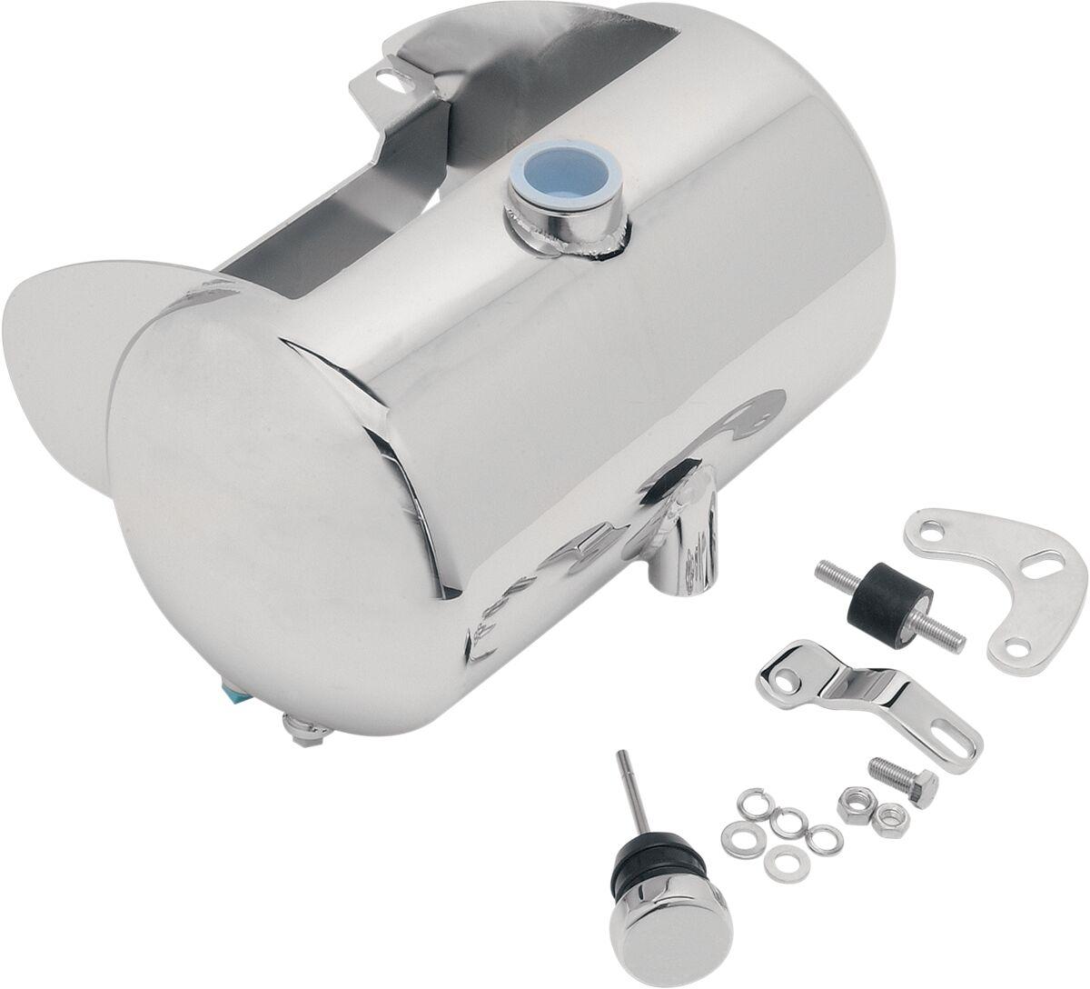 241306 - Drag Specialties Custom Oil Tank For Harley Davidson FLST 1340 1987-1990 - Chrome