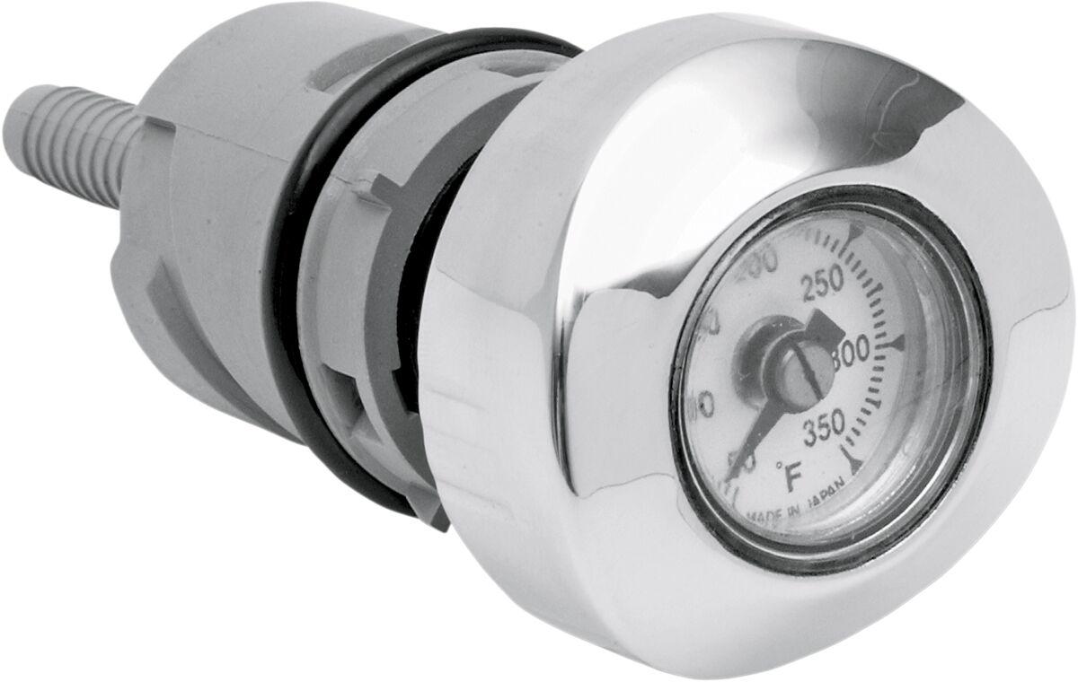 82574 - Drag Specialties Oil Plug Temperature Gauge For Harley Davidson XL 1200 C 2004-2020