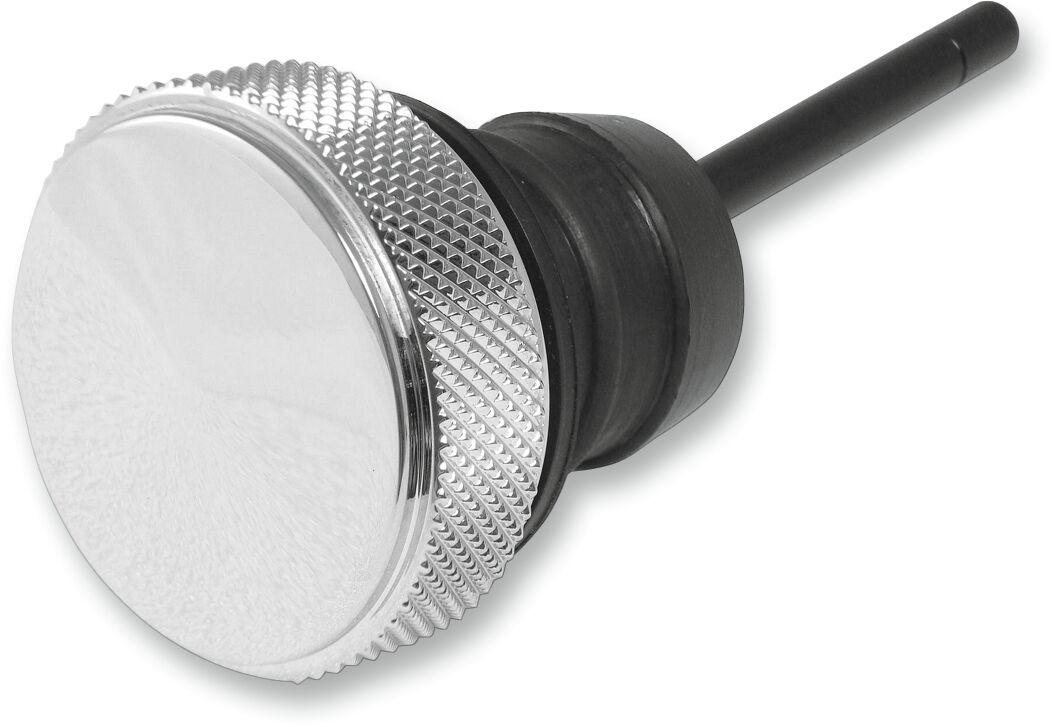63187EB3 - Drag Specialties Custom Oil Dipstick For Harley Davidson FLST 1340 1987-1990 - Chrome