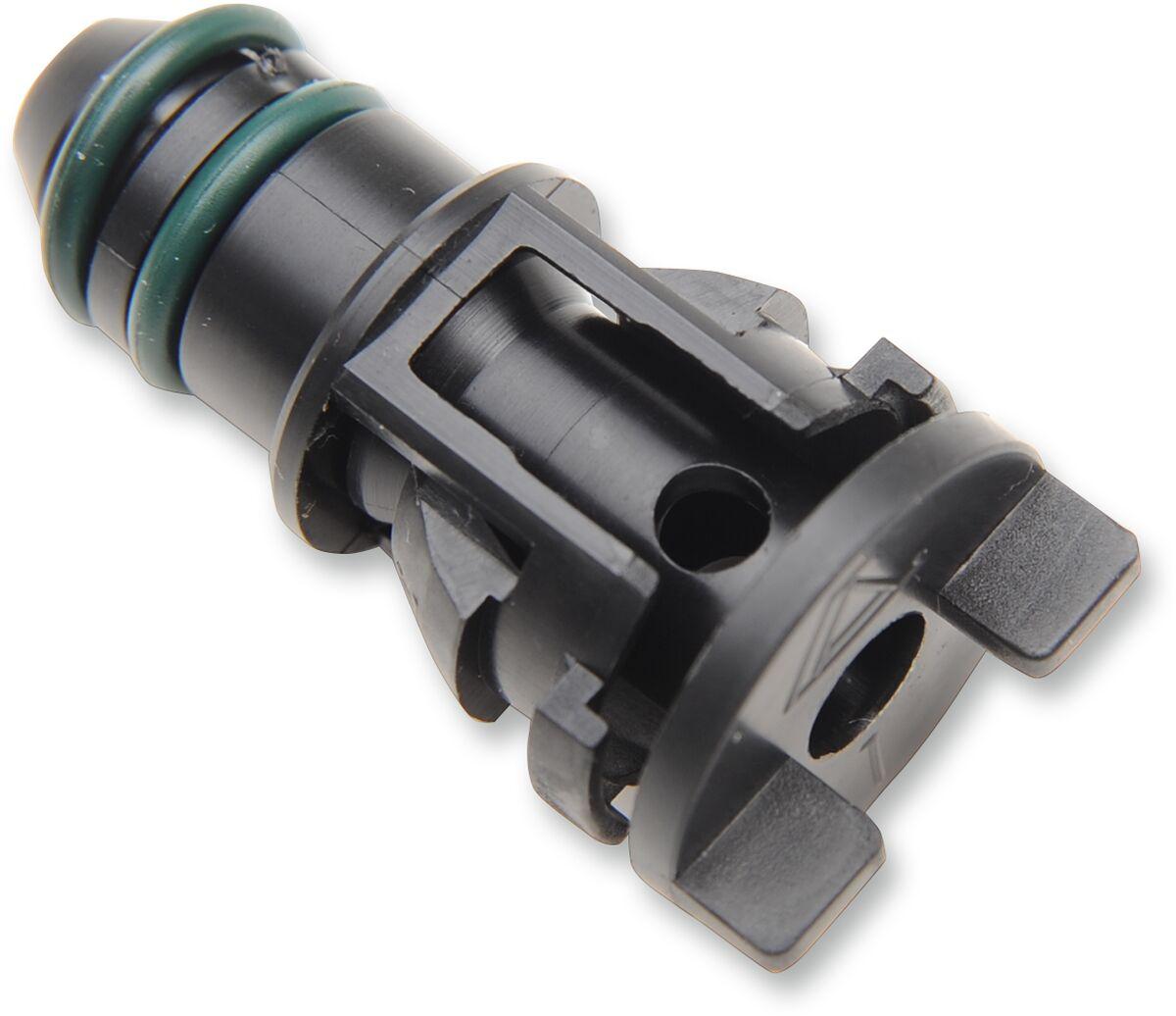 T03-0151 - Drag Specialties Oil Line Retainer Assembly For Harley Davidson FLS 1690 2012-2016 - Black