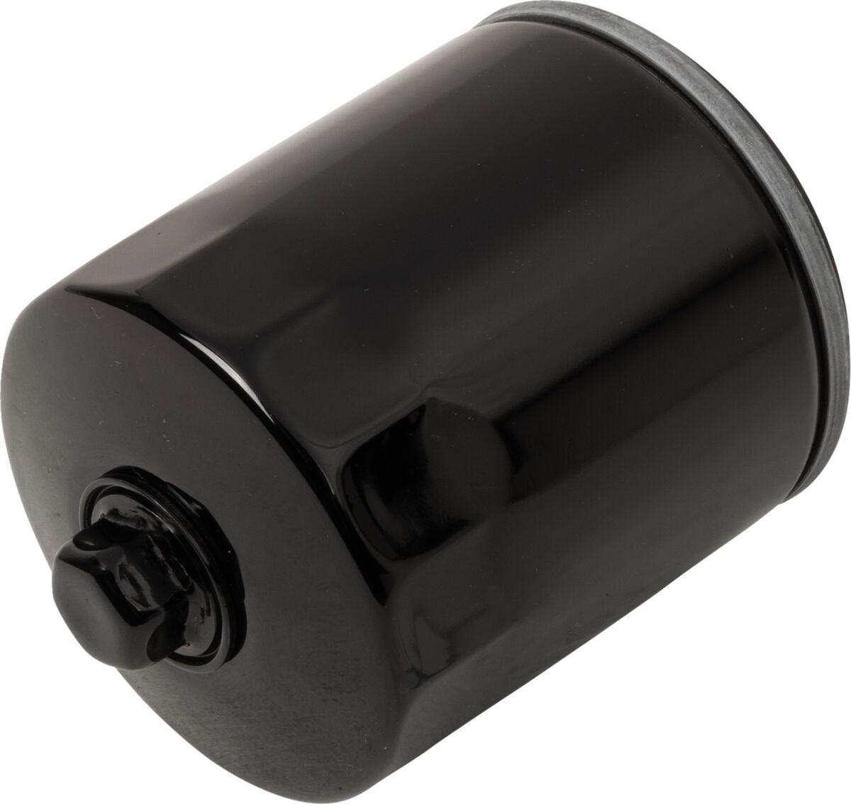 14-0024BK-BX18 - Drag Specialties Spin-On Oil Filter For Harley Davidson VRSCA 1130 2002-2006 - Black