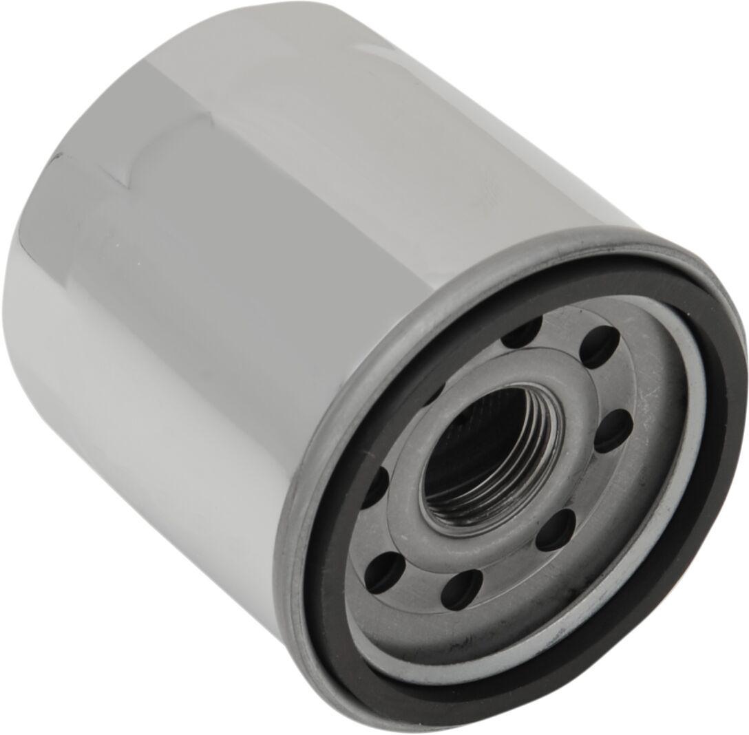T14-0025C - Drag Specialties Oil Filter For Indian Challenger 108 2020-2024 - Chrome