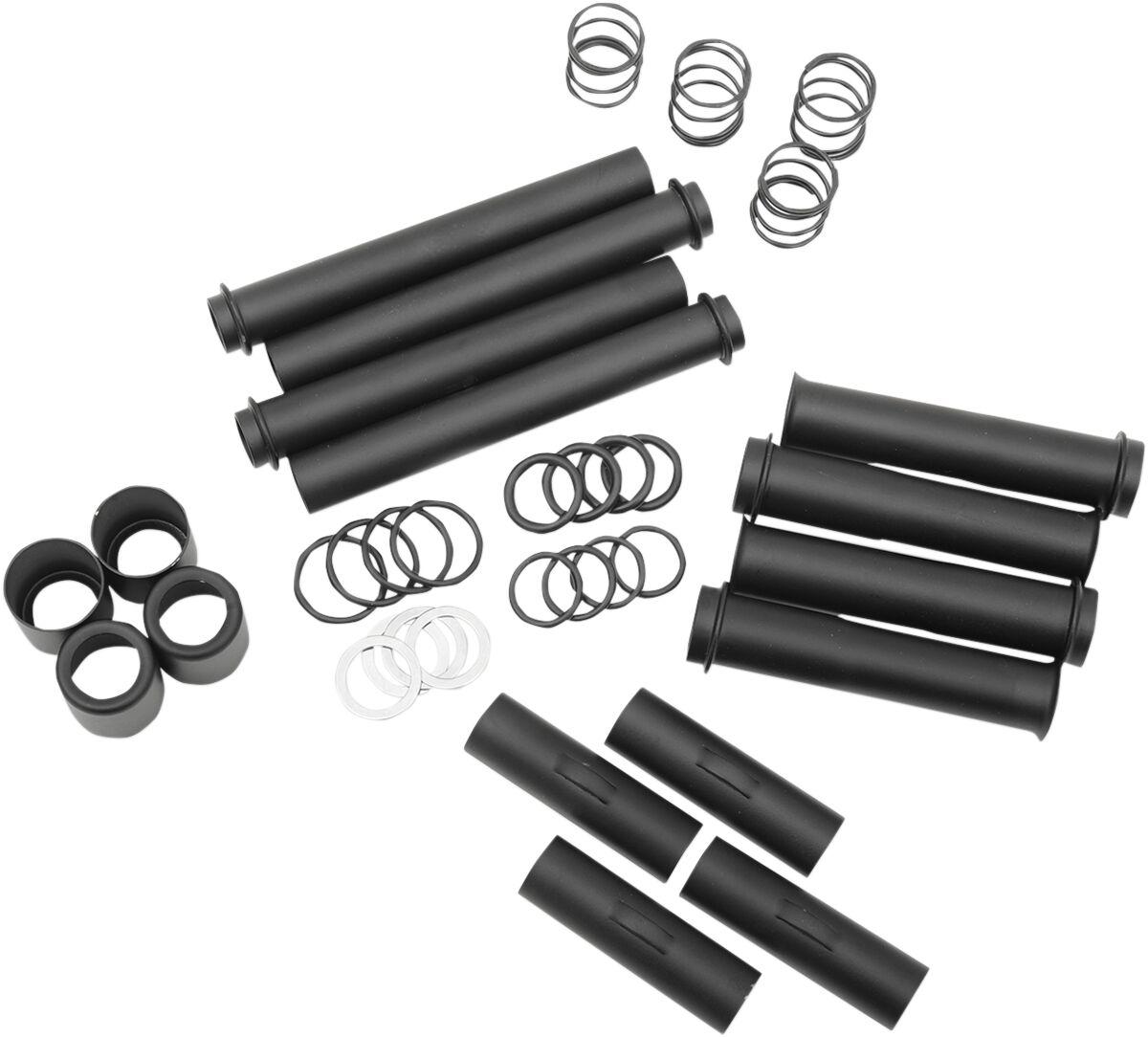 76520B - Drag Specialties Pushrod Tube Kit For Harley Davidson FLD 1690 2012-2013 - Black