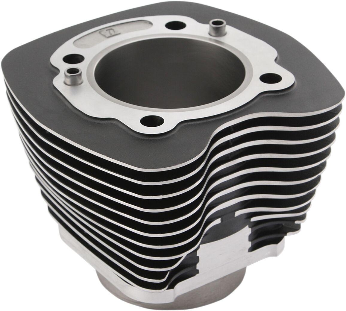 88461 - Drag Specialties Replacement Cylinder For Harley Davidson FLD 1690 2012-2013 - Black/Highlighted Fins