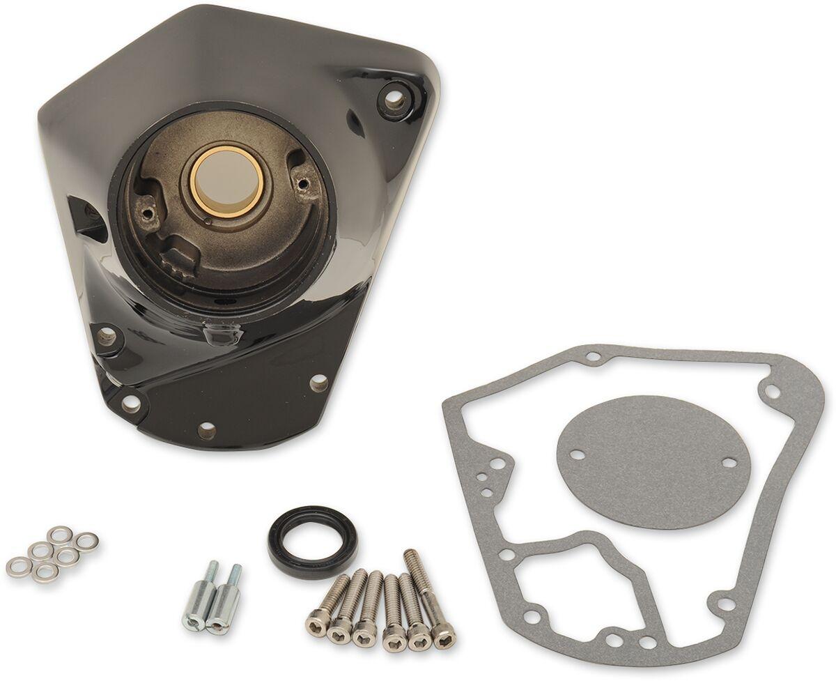 35-0015GB - Drag Specialties Cam Cover For Harley Davidson FL 1200 1972-1977 - Black