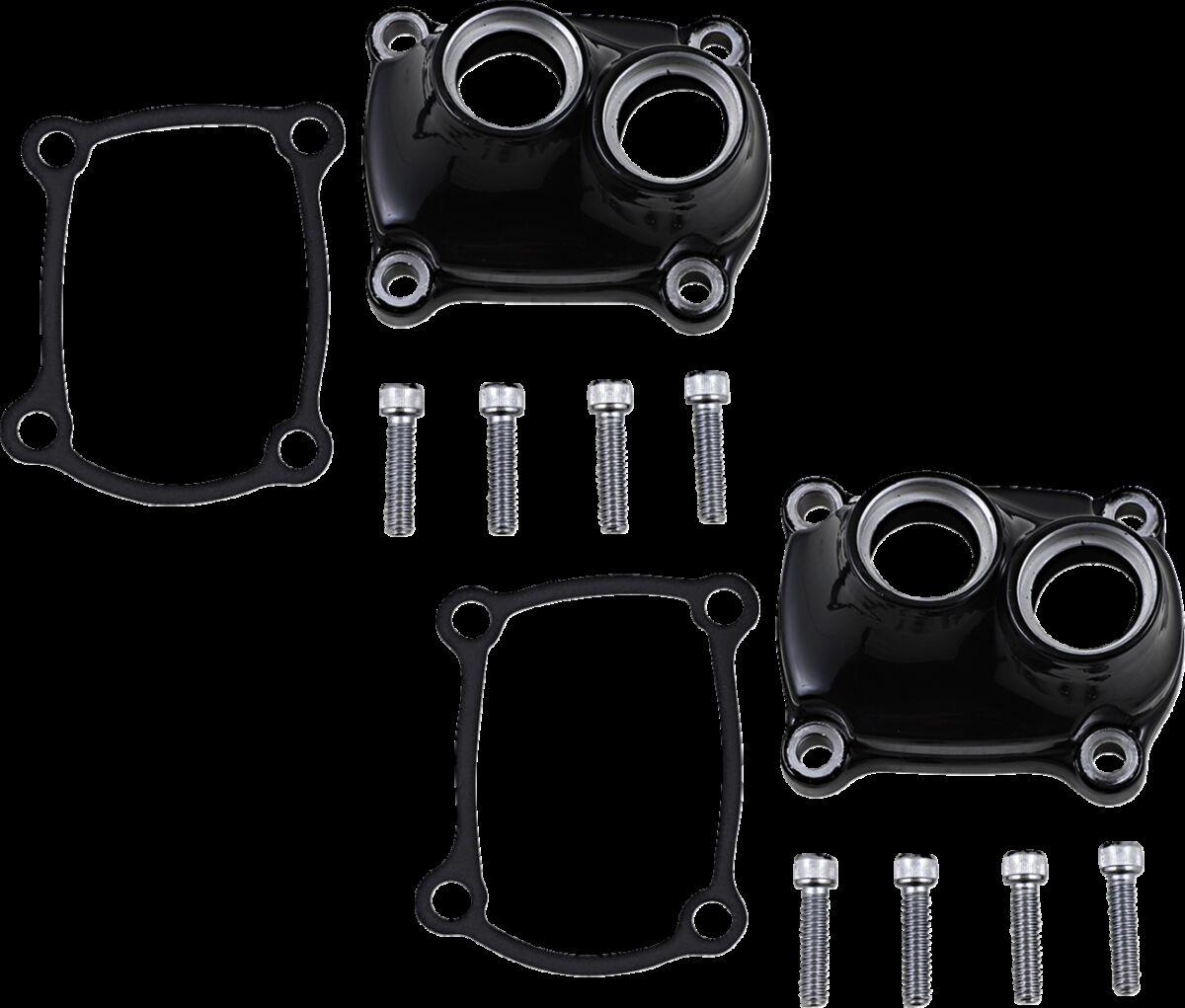 I04-0890GB - Drag Specialties Lifter Cover For Harley Davidson FLFBS 1868 2021-2024 - Black
