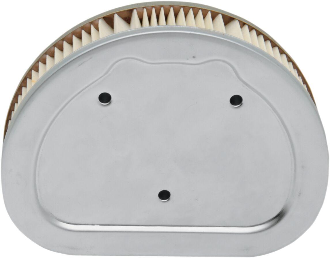 E14-0303DS - Drag Specialties Replacement Air Filter For Harley Davidson FLHR 1584 2008 - Silver/White