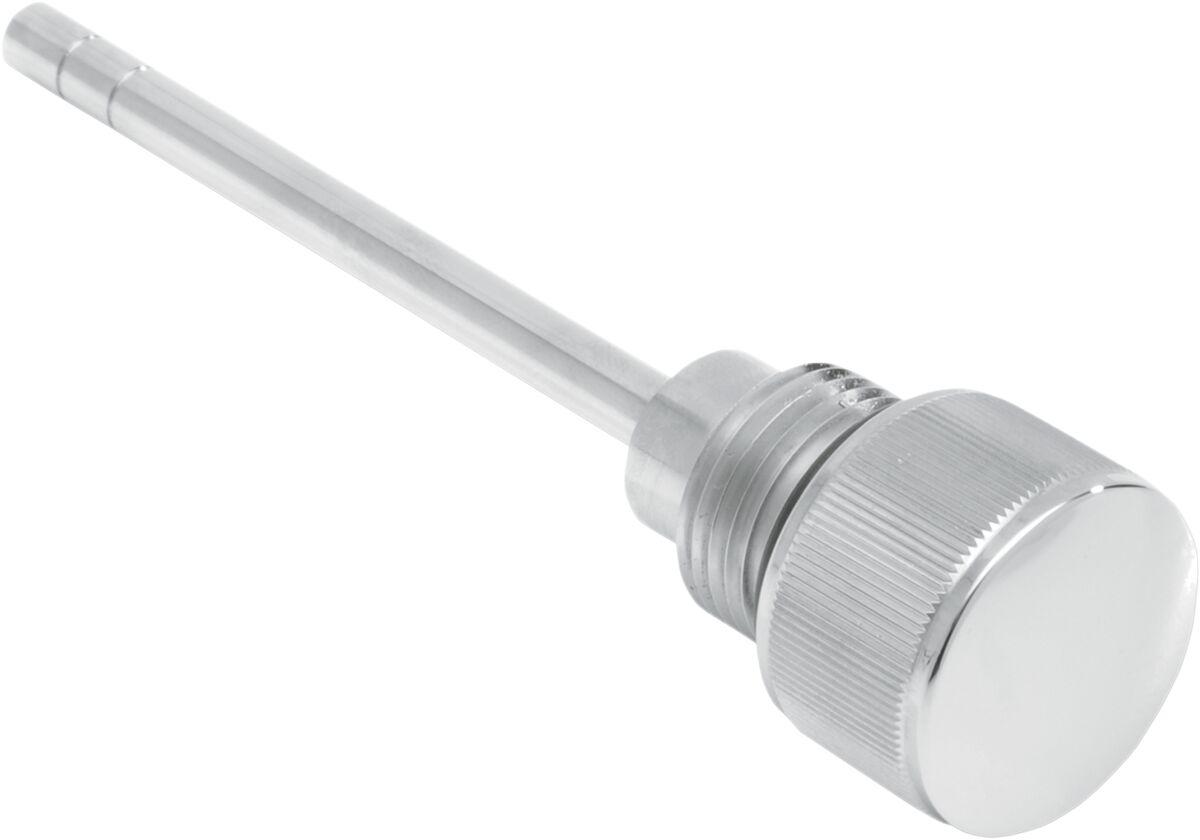 I30-0310 - Drag Specialties Transmission Oil Fill Plug/Dipstick For Harley Davidson FLD 1690 2012-2013 - Chrome