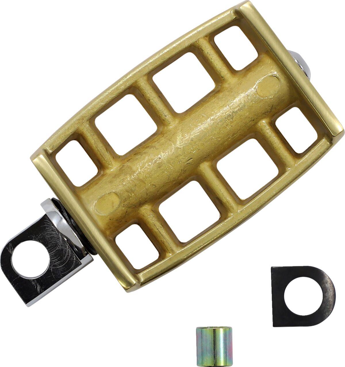 361603 - Drag Specialties Kickstarter Pedal For Harley Davidson E 1000 1936-1952 - Brass