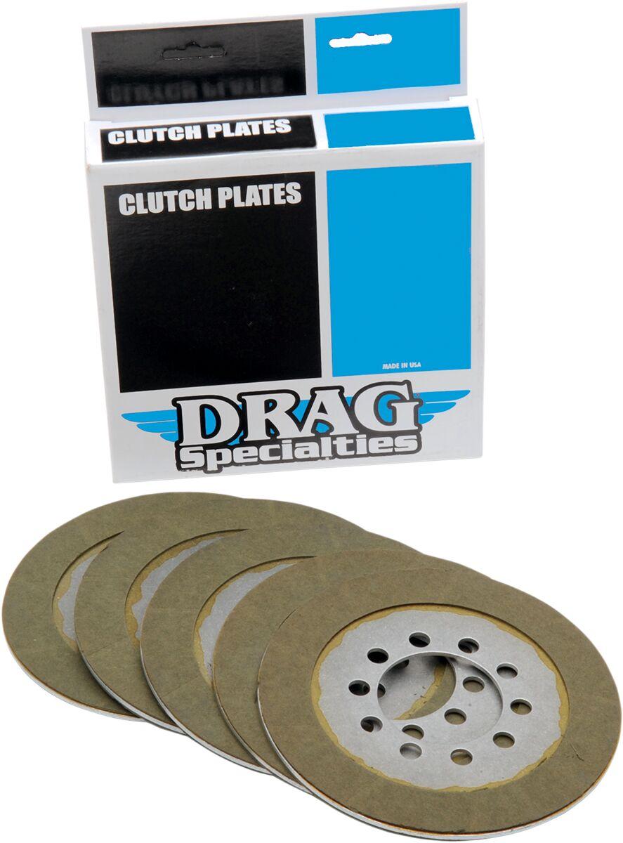 1131-0422 - Drag Specialties Clutch Friction Plate Set For Harley Davidson FL 1200 1970-1977