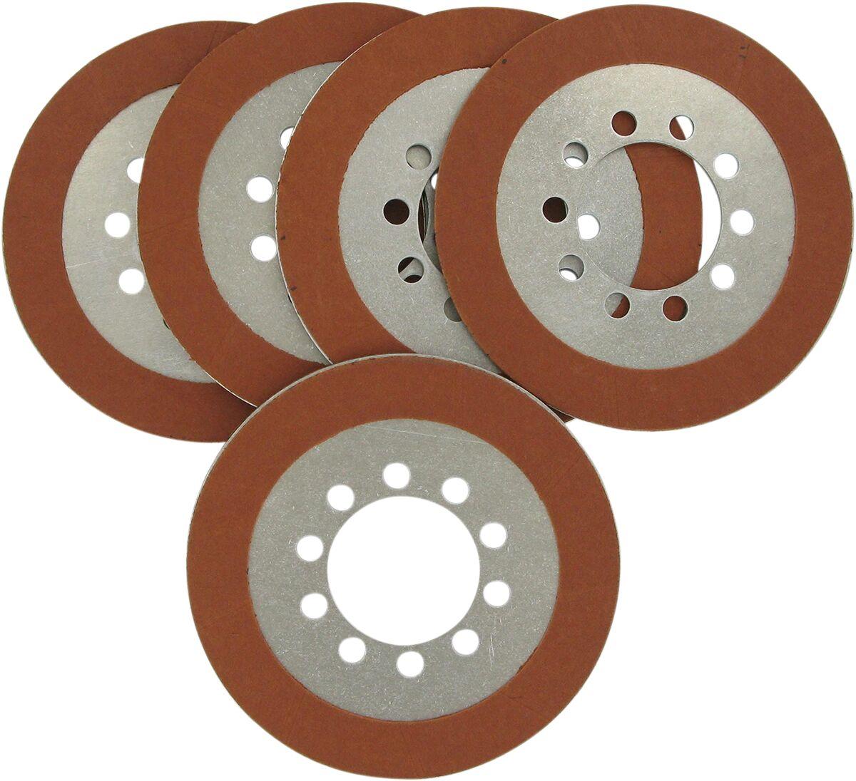 1131-0427 - Drag Specialties Clutch Friction Plate Set For Harley Davidson FL 1200 1970-1977