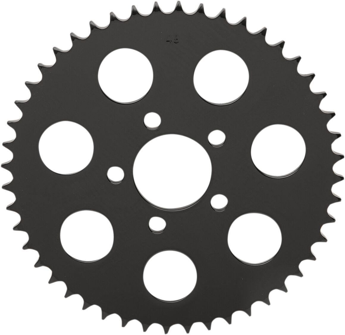 16421EB - Drag Specialties 530 Chain Conversion Rear Sprocket For Harley Davidson FLD 1690 2012-2013 Rear Black/Gloss 48T