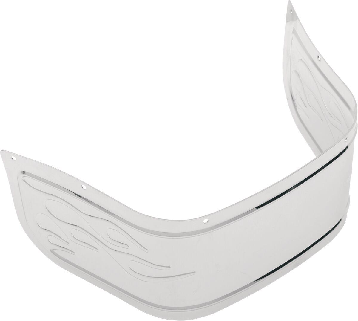 76764F - Drag Specialties Plated Steel Front Fender Skirt For Harley Davidson FLH 1200 1980 - Chrome