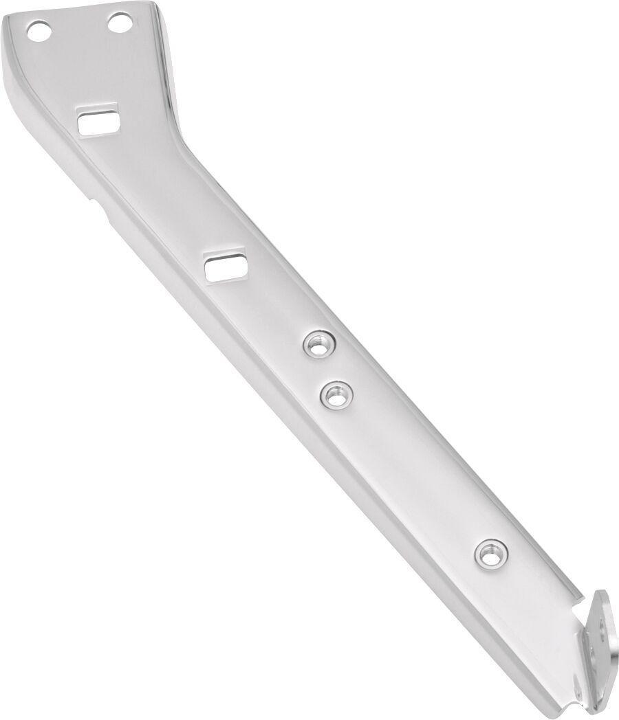 S77-0135L - Drag Specialties Saddlebag Rail Support Bracket For Harley Davidson FLHR 1340 1997-1998 Left - Chrome