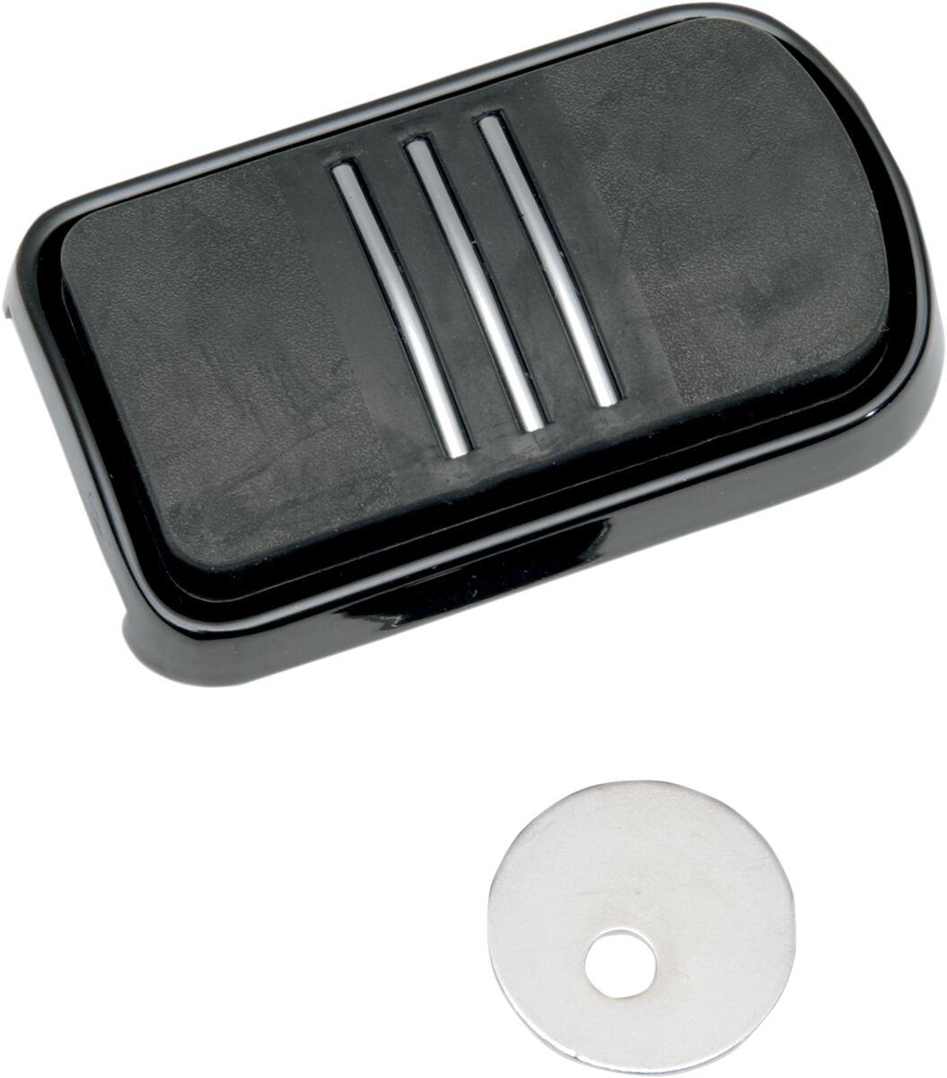 B35-0221B - Drag Specialties Sweeper Brake Pedal Pad For Harley Davidson FLD 1690 2012-2013 - Black