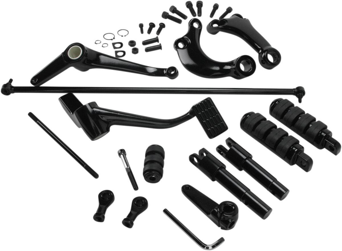 056220 - Drag Specialties Forward Control Kit For Harley Davidson XL 1200 C 2004-2013 - Black