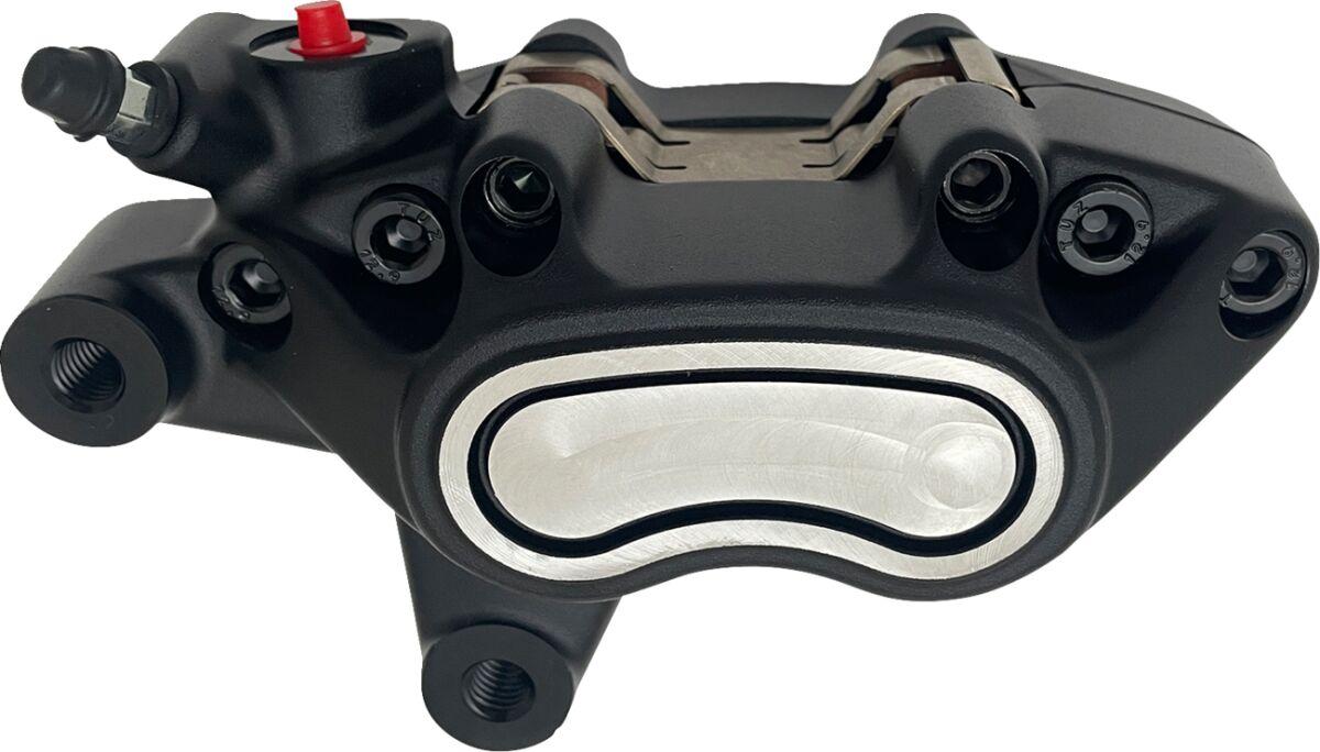 B16-0728MB - Drag Specialties Brake Caliper For Harley Davidson FLDE 1750 2018-2020 Front - Black