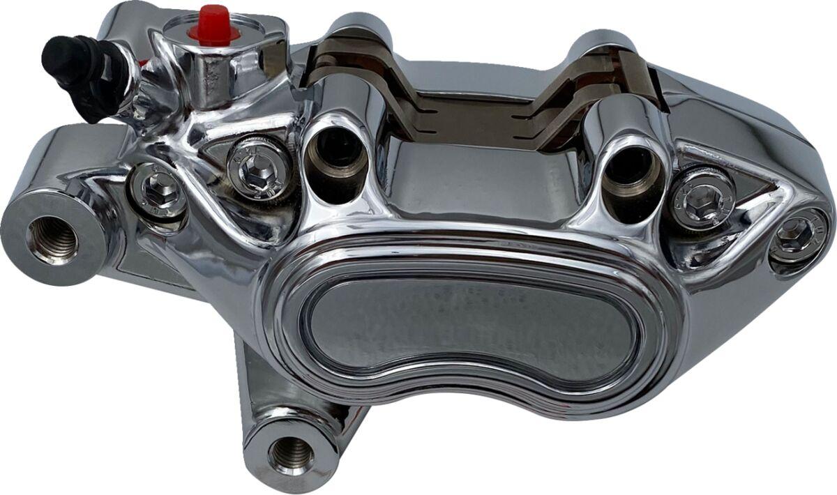 B16-0728 - Drag Specialties Brake Caliper For Harley Davidson FLDE 1750 2018-2020 Front - Chrome
