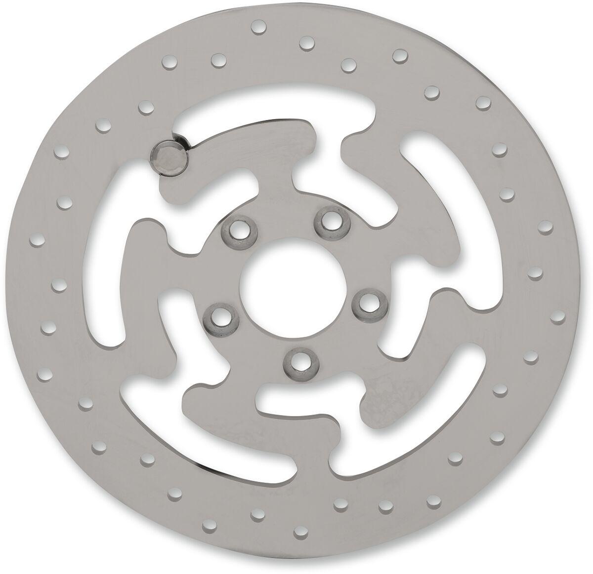 B06-0192AS - Drag Specialties OEM-Style Brake Disc For Harley Davidson FLH 1868 2021 Rear - Silver