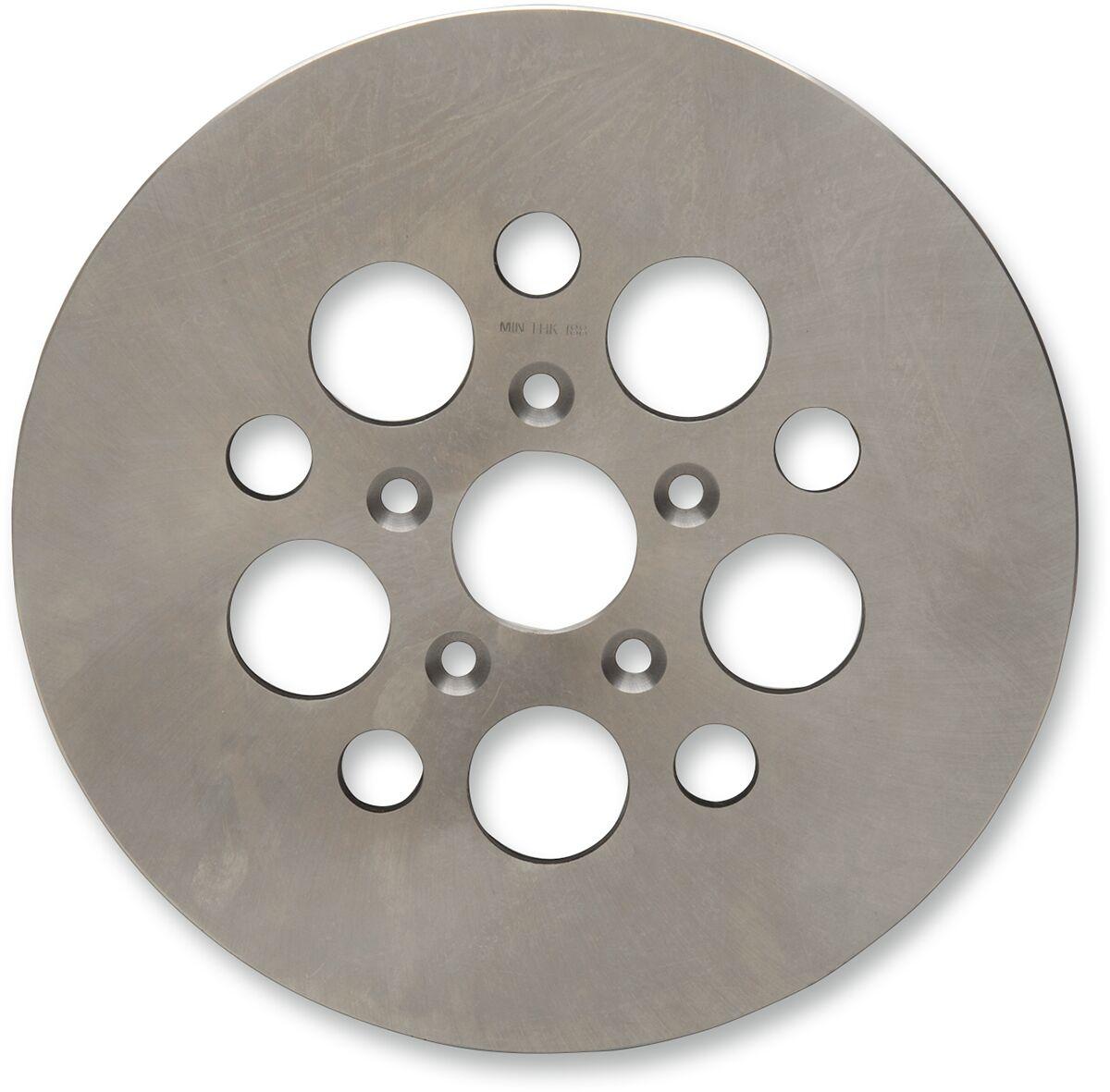 B06-0205AS - Drag Specialties OEM-Style Brake Disc For Harley Davidson FLST 1340 1987-1990 Rear - Silver