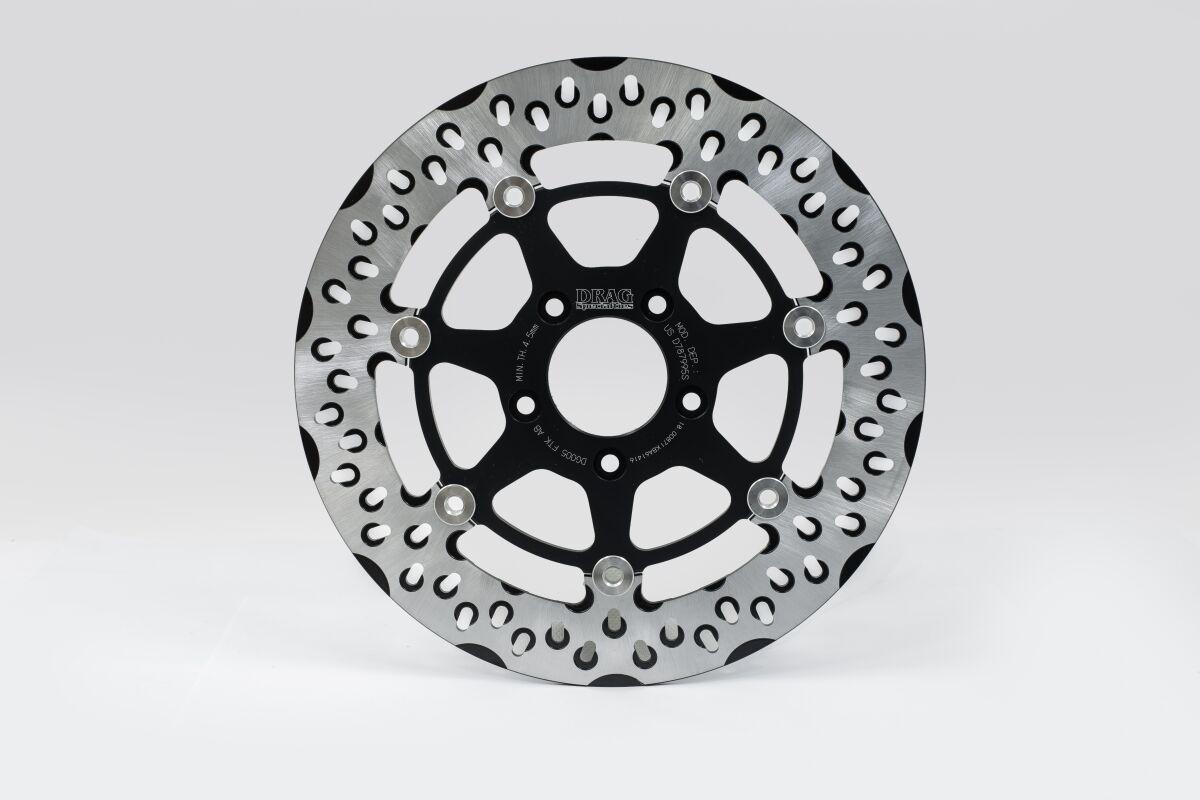 DG005FTKAB - Drag Specialties FTK Series Brake Disc For Harley Davidson FLDE 1750 2018-2020 Front - Black