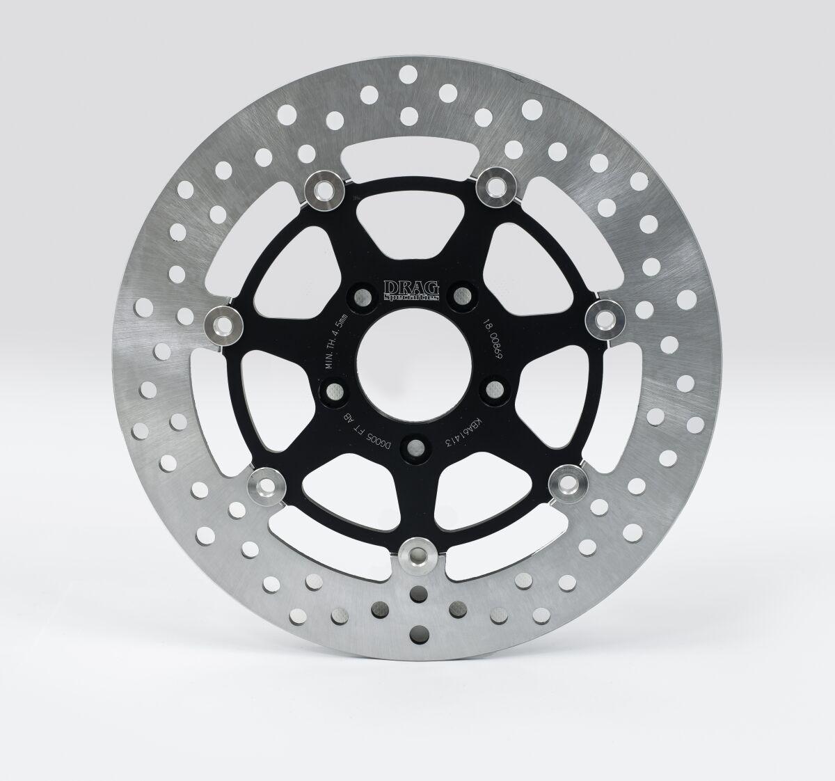 DG005FTAB - Drag Specialties FT Series Brake Disc For Harley Davidson FLDE 1750 2018-2020 Front - Black