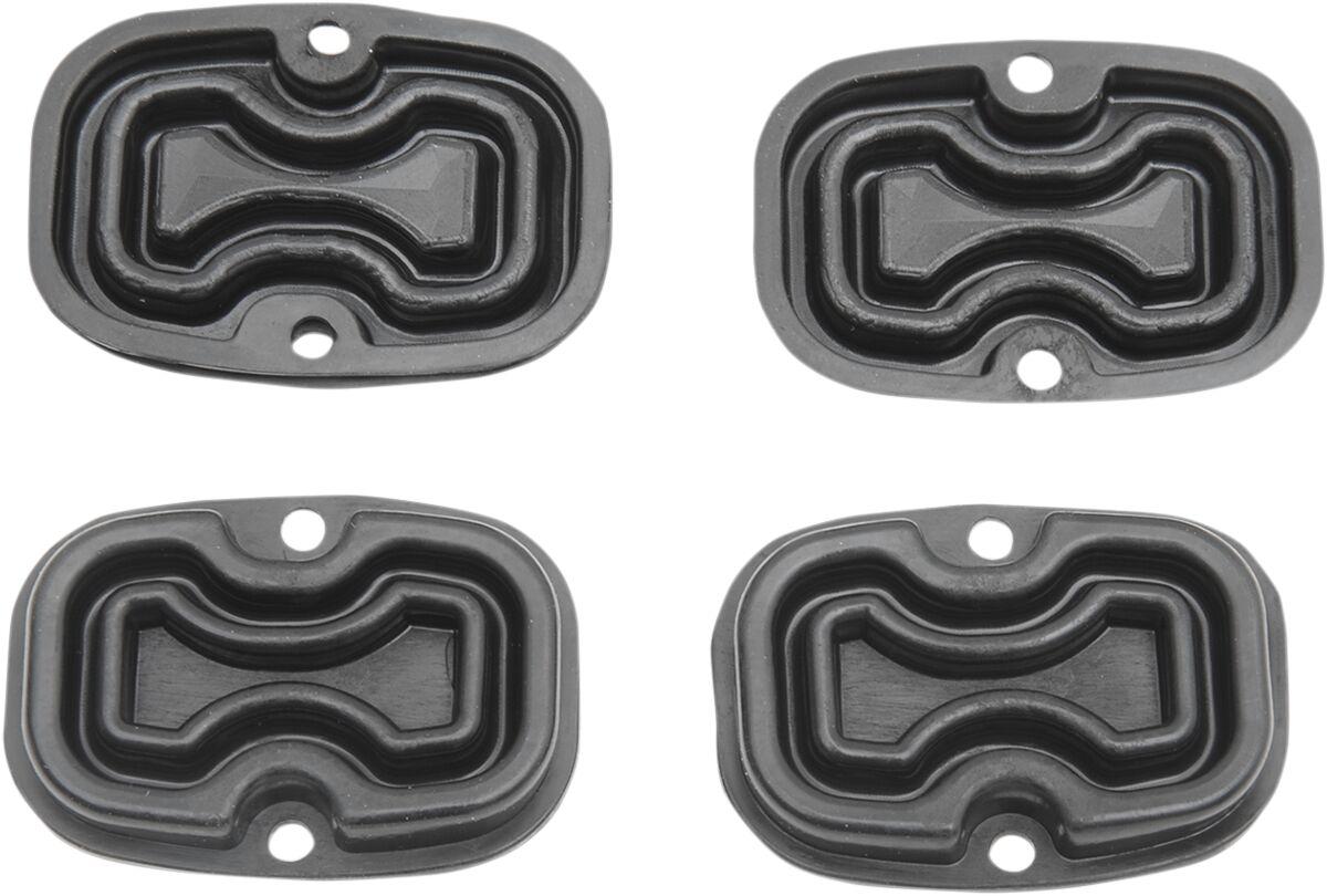 76715G - Drag Specialties Replacement Gaskets For Harley Davidson FLHR 1584 2008 Rear - Black