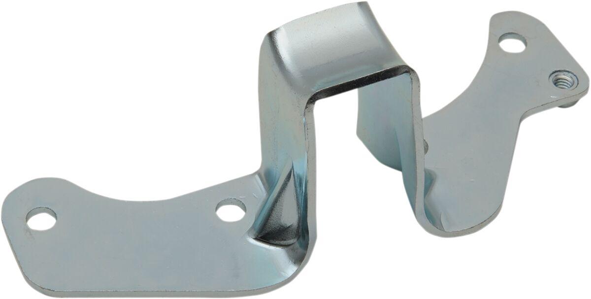 U08-0224 - Drag Specialties Rear Exhaust Pipe Bracket For Harley Davidson FLHR 1340 1997-1998 Rear - Chrome
