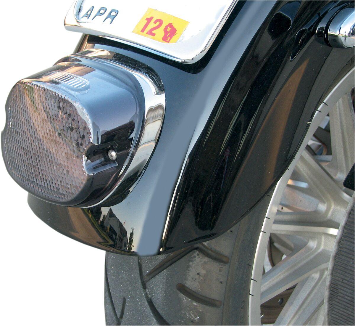 L24-0436CMLED - Drag Specialties LED Low-Profile Taillight For Harley Davidson FLHR 1450 1999-2003 Rear - Smoke