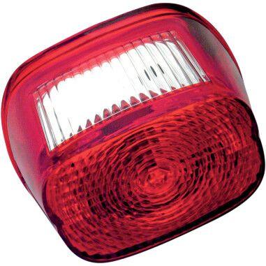 12-0409LE - Drag Specialties Lens For Harley Davidson FLD 1690 2012-2013 Rear - Red