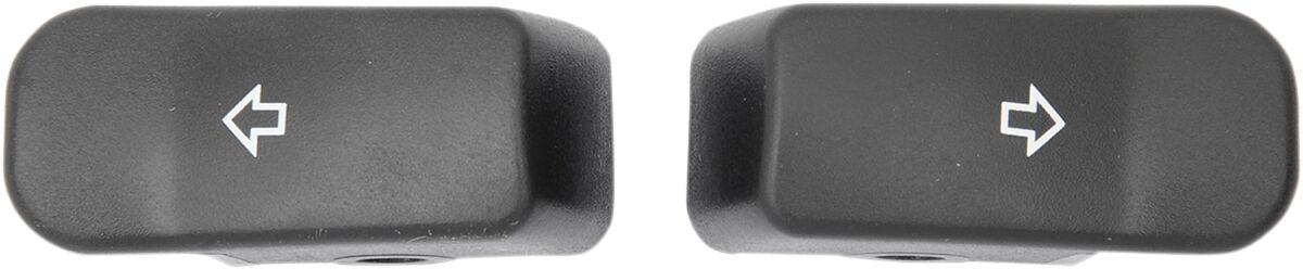 77447 - Drag Specialties Turn Signal Switch Extension For Harley Davidson FLD 1690 2012-2013 - Black