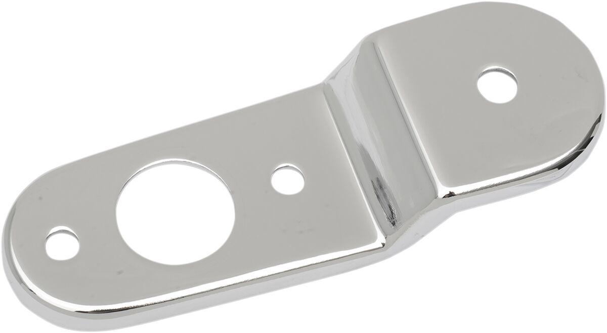 14-0514K - Drag Specialties Horn Mounting Bracket For Harley Davidson FLHR 1340 1994-1998 - Chrome