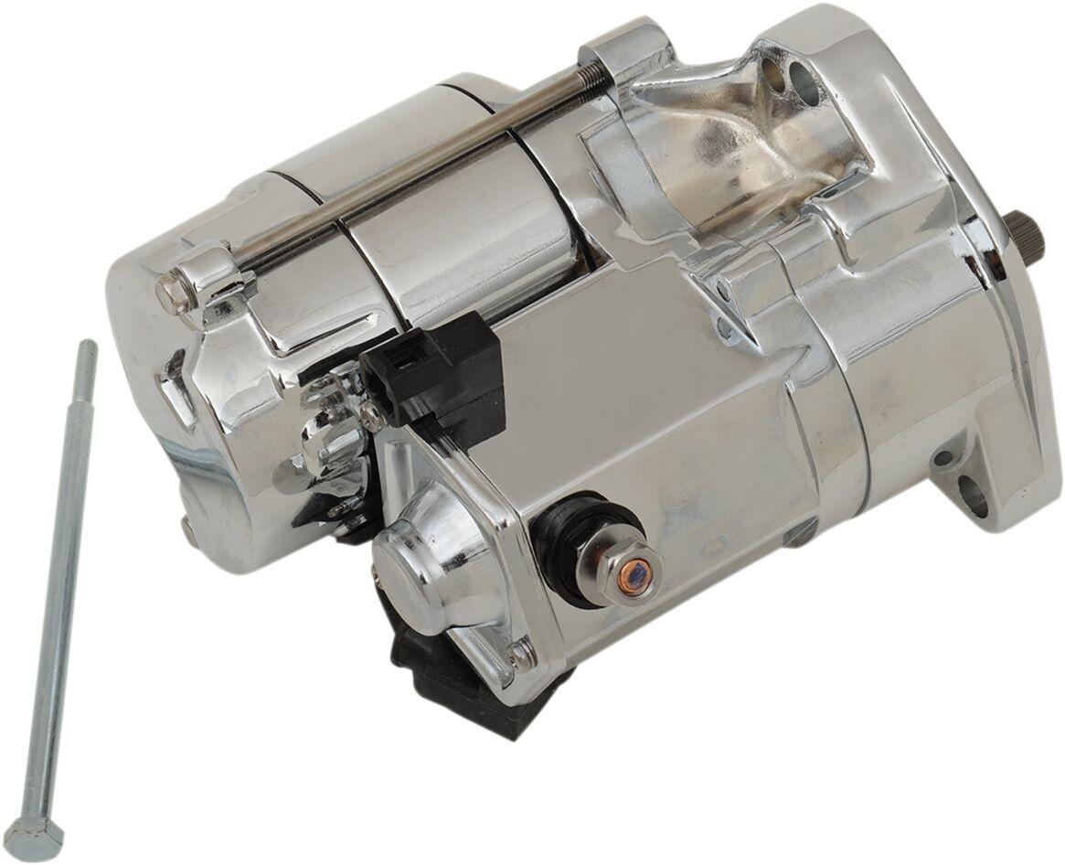80-1004 - Drag Specialties 1.7kW High-Performance Starter Motor For Harley Davidson FLHR 1340 1995 - Chrome