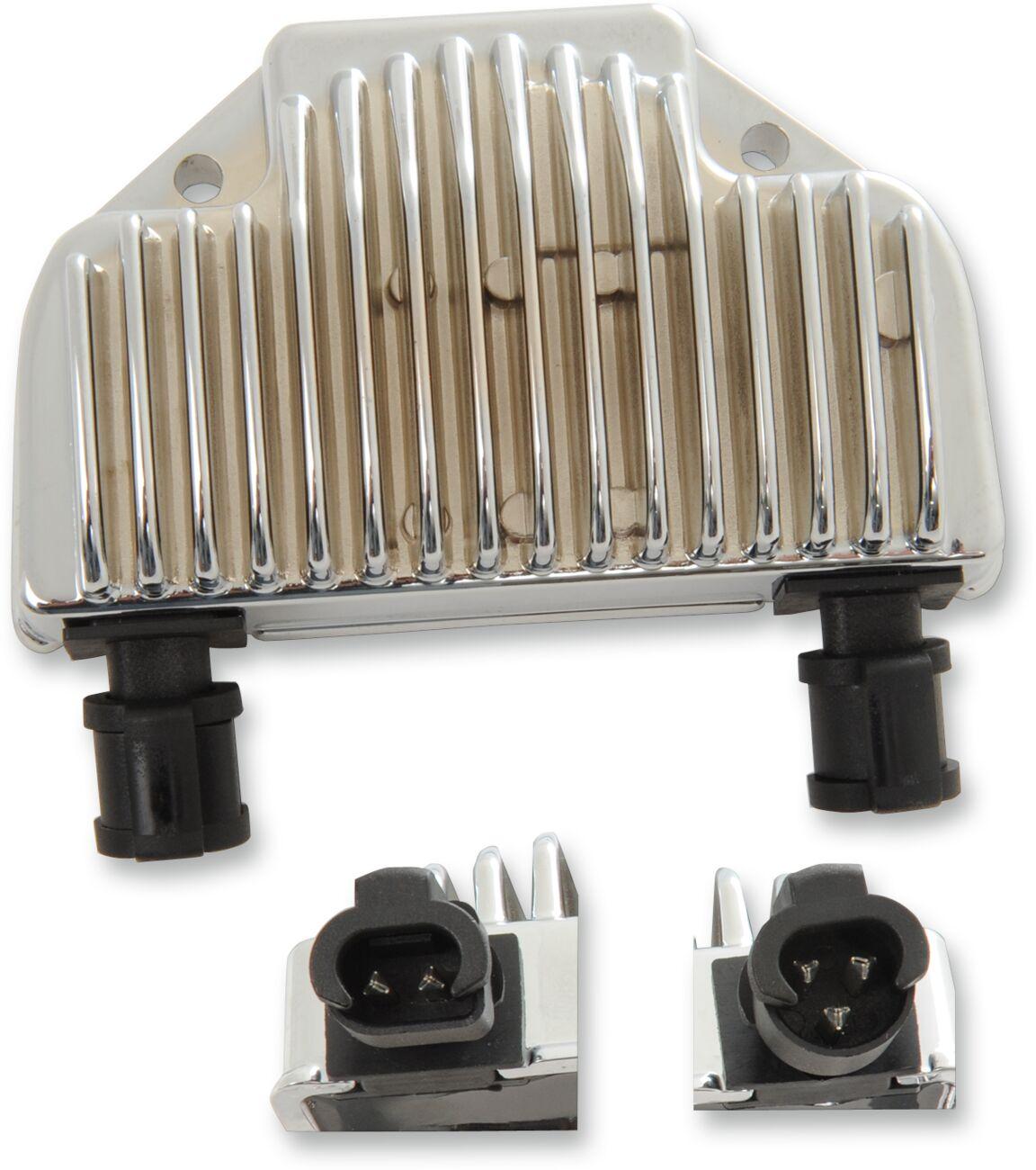 74561-08 - Drag Specialties Solid-State Regulator For Harley Davidson FLD 1690 2012-2013 - Chrome