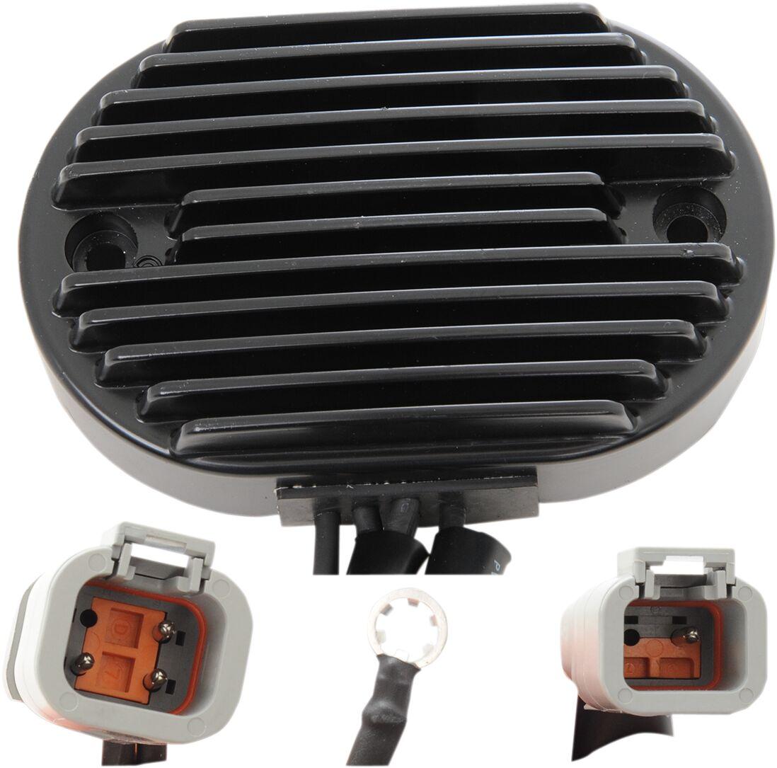 74540-07 - Drag Specialties Solid-State Regulator For Harley Davidson FLSTC1584 2007 - Black