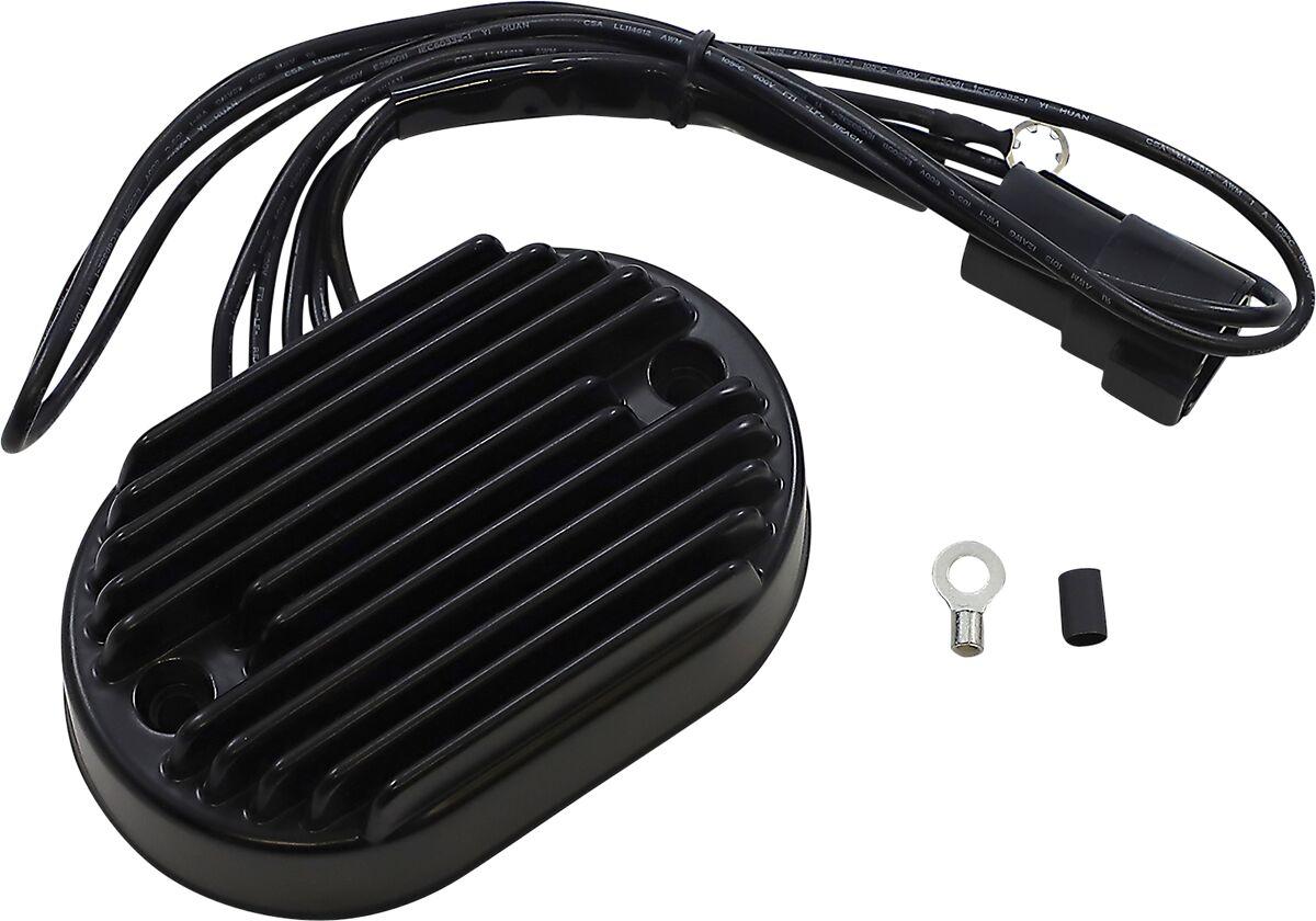 74540-01BLK - Drag Specialties Premium Voltage Regulator For Harley Davidson FLST 1450 2006 - Black