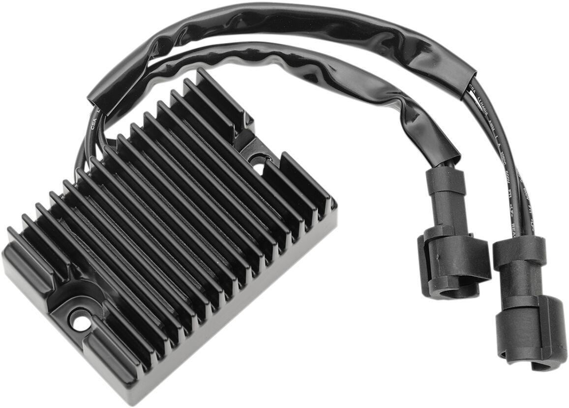 74711-08BLK - Drag Specialties Premium Voltage Regulator For Harley Davidson XL 1200 C 2008-2013 - Black