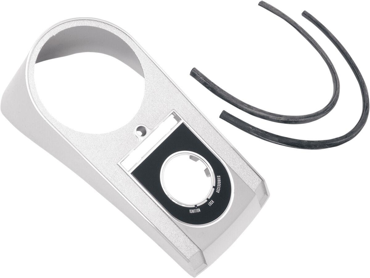 R71254-96CVR - Drag Specialties Dash/Speedometer Housing For Harley Davidson FLSTC1340 1996-1999 - Chrome